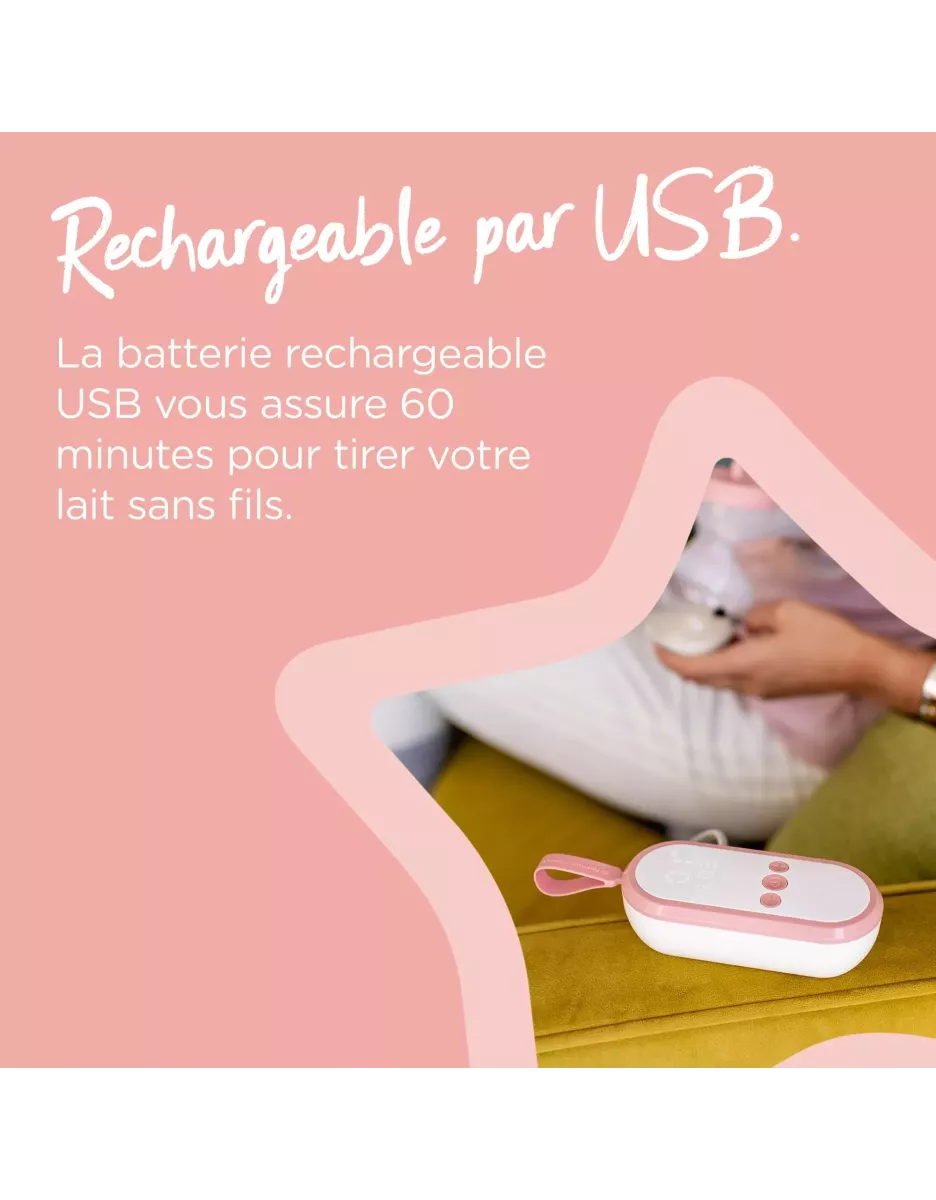 Tire-lait électrique simple Made For Me - Tommee Tippee