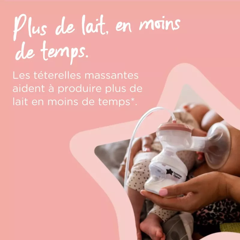 Tire-lait électrique simple Made For Me - Tommee Tippee