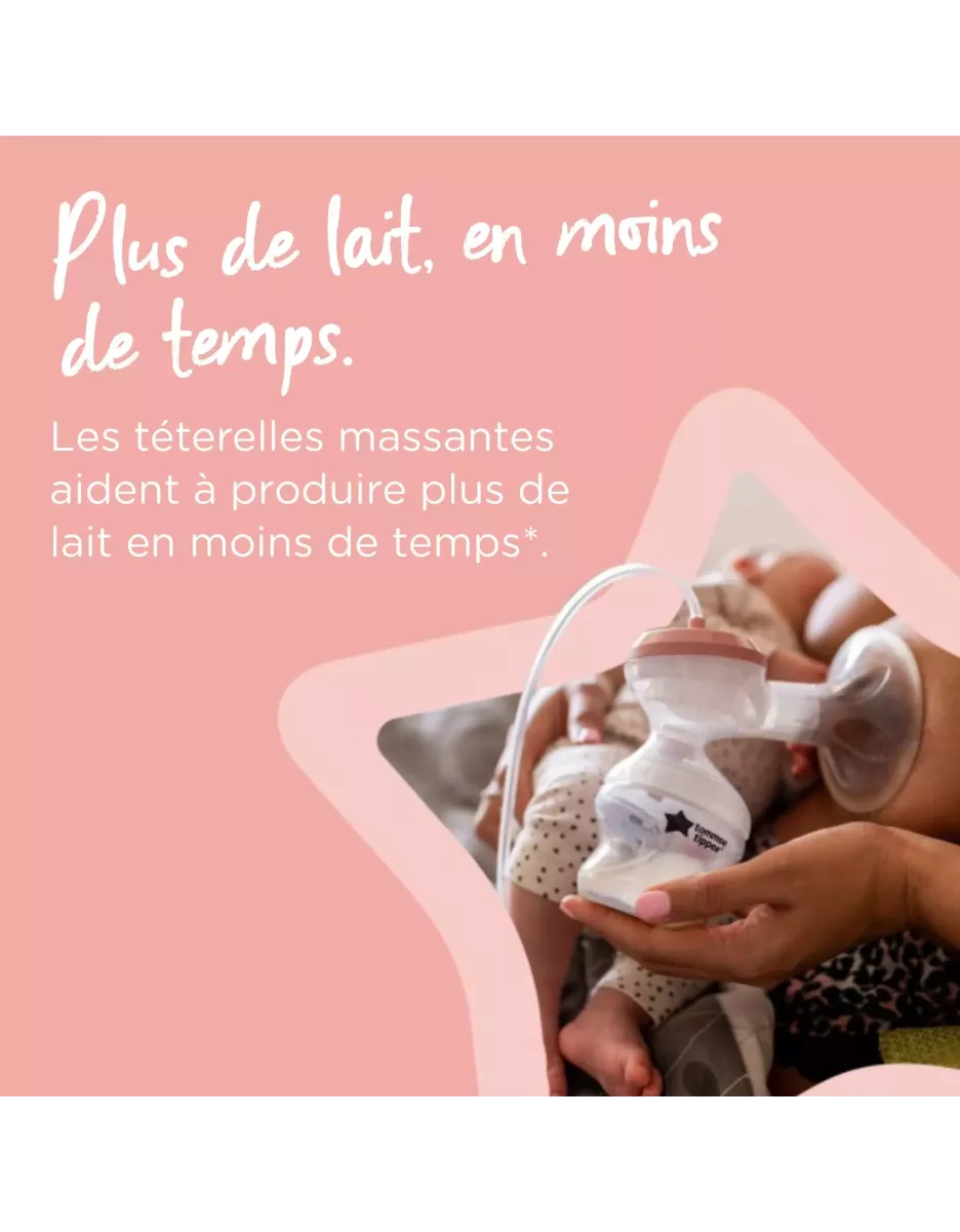 Tire-lait électrique simple Made For Me - Tommee Tippee