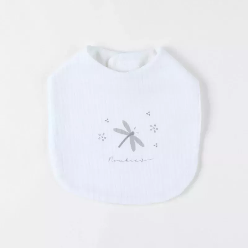 Lot de 3 bavoirs mousseline libellule - Noukie's