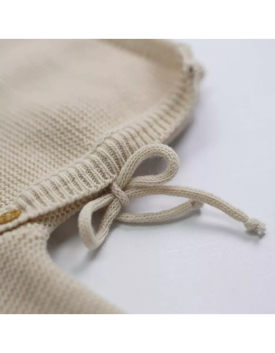 Brassière maille tricot - Sable - Trois Kilos Sept