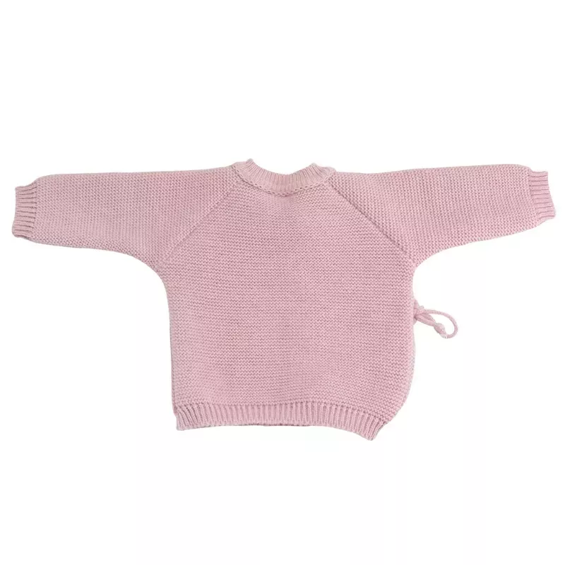 Ensemble brassière et pantalon maille tricot - Vieux Rose - Trois Kilos Sept