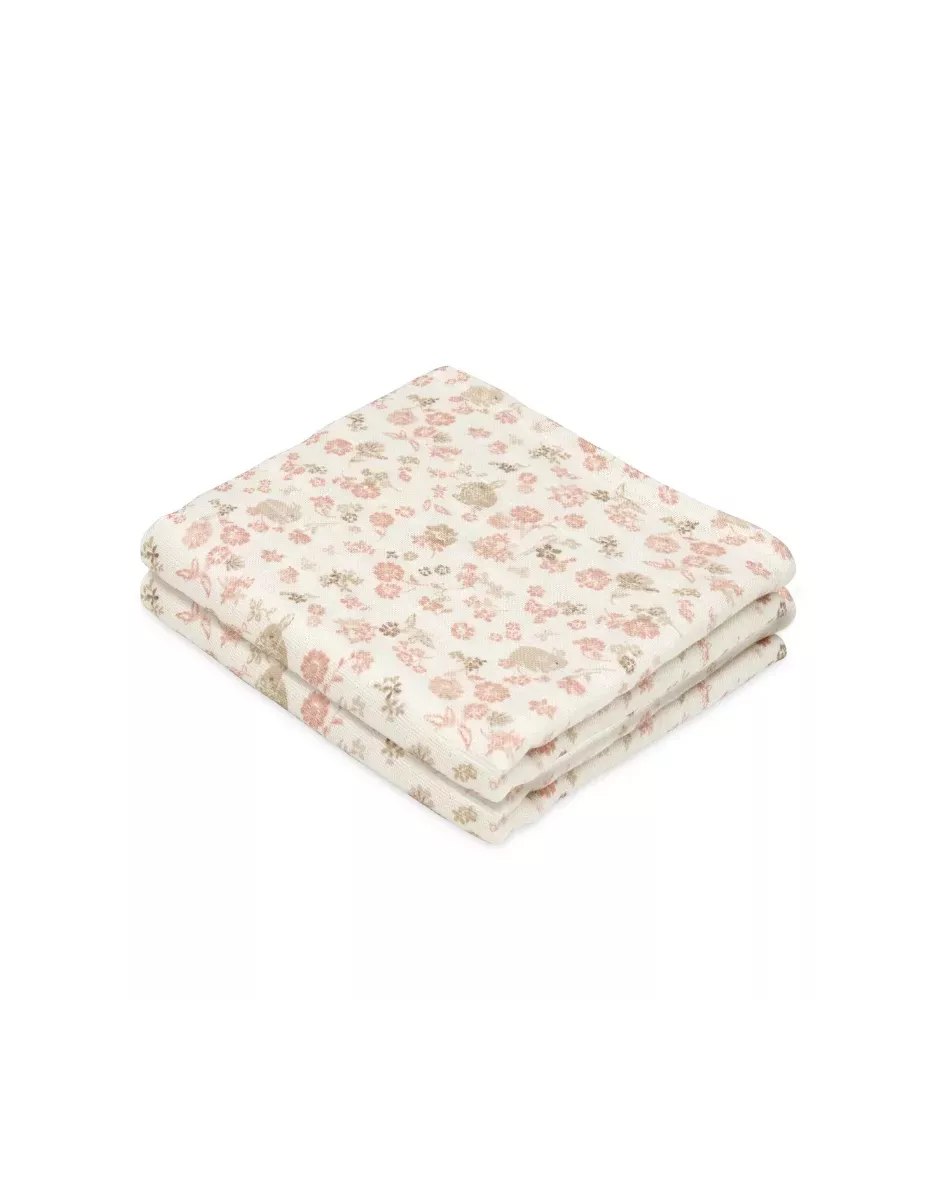 Lot de 2 langes bébé coton bio imprimés - Augusta - Cam Cam Copenhagen