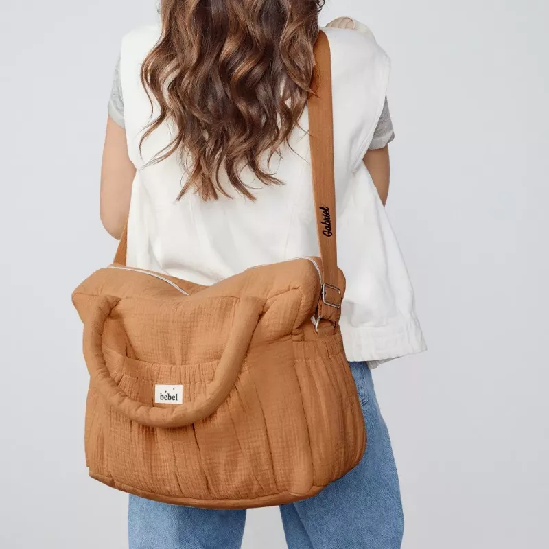 Sac à langer Comme un bonbon - Camel - Bebel