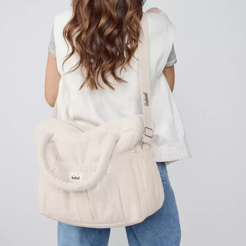 Sac à langer Comme un bonbon - Crème - Bebel
