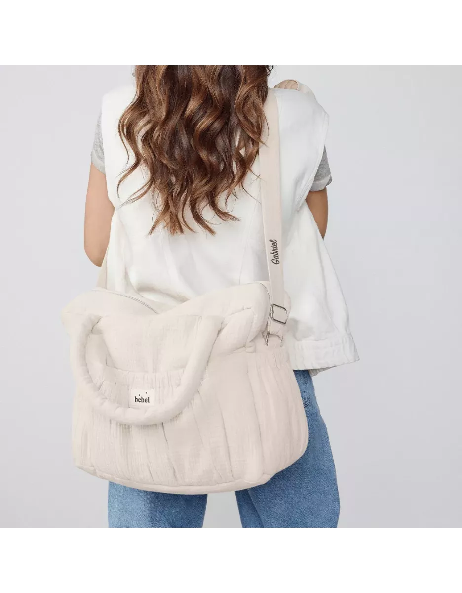 Sac à langer Comme un bonbon - Crème - Bebel