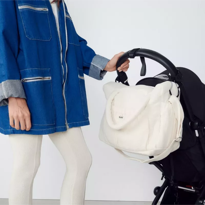 Sac à langer Comme un bonbon - Crème - Bebel