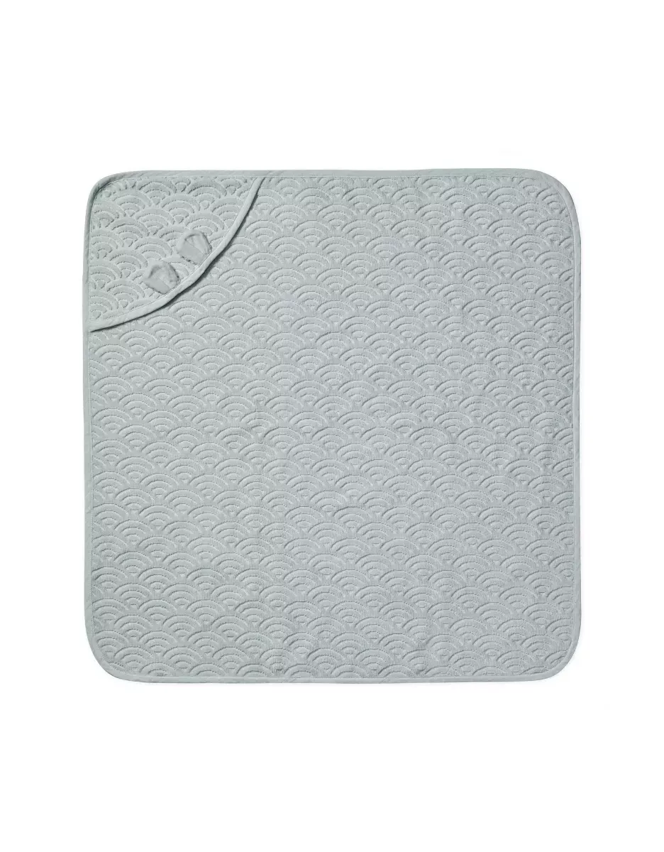 Cape de bain à capuche bébé coton bio - Classic Grey - Cam Cam Copenhagen