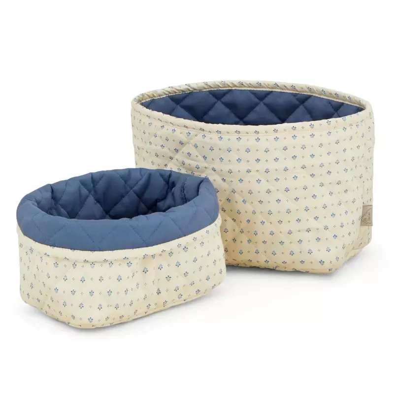 Lot de 2 paniers de rangement matelassés - Capri - Cam Cam Copenhagen