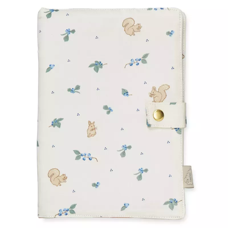 Protège carnet de santé coton bio - Blueberries - Cam Cam Copenhagen