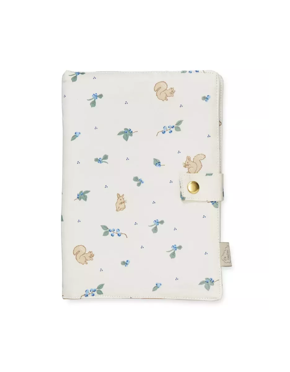 Protège carnet de santé coton bio - Blueberries - Cam Cam Copenhagen