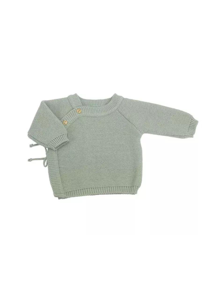 Brassière maille tricot - Vert Olive - Trois Kilos Sept