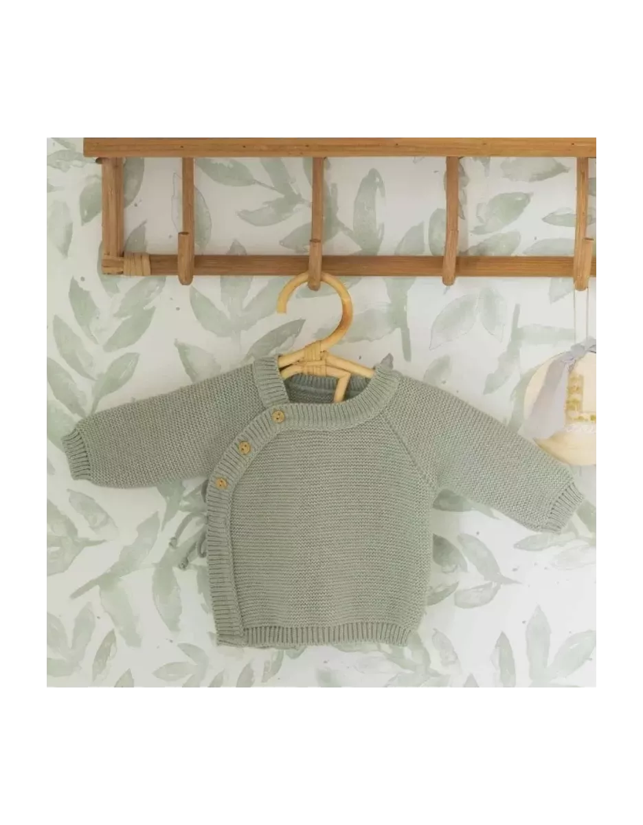 Brassière maille tricot - Vert Olive - Trois Kilos Sept