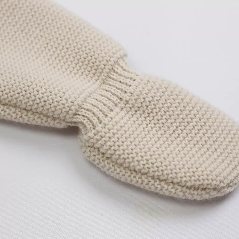 Pantalon maille tricot - Sable - Trois Kilos Sept