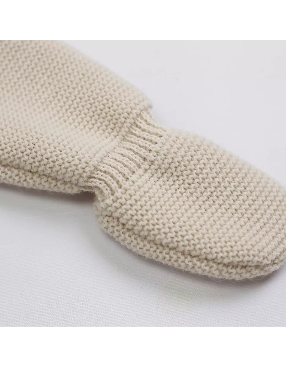 Pantalon maille tricot - Sable - Trois Kilos Sept