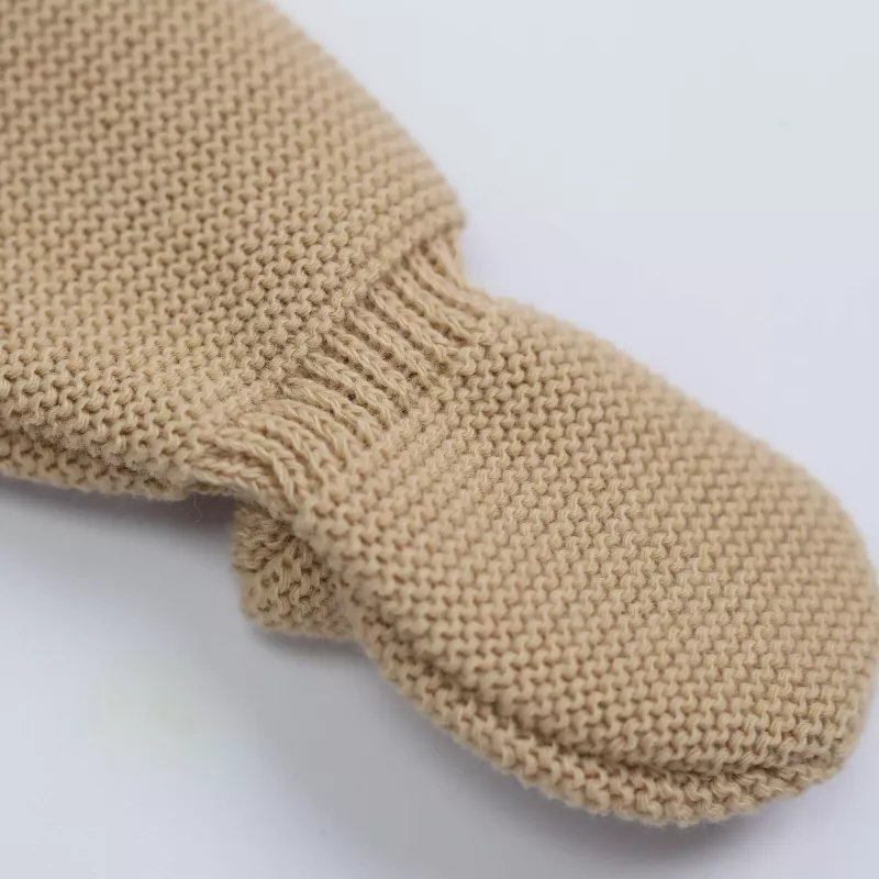 Pantalon maille tricot - Caramel - Trois Kilos Sept