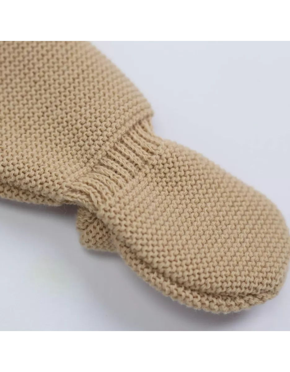 Pantalon maille tricot - Caramel - Trois Kilos Sept