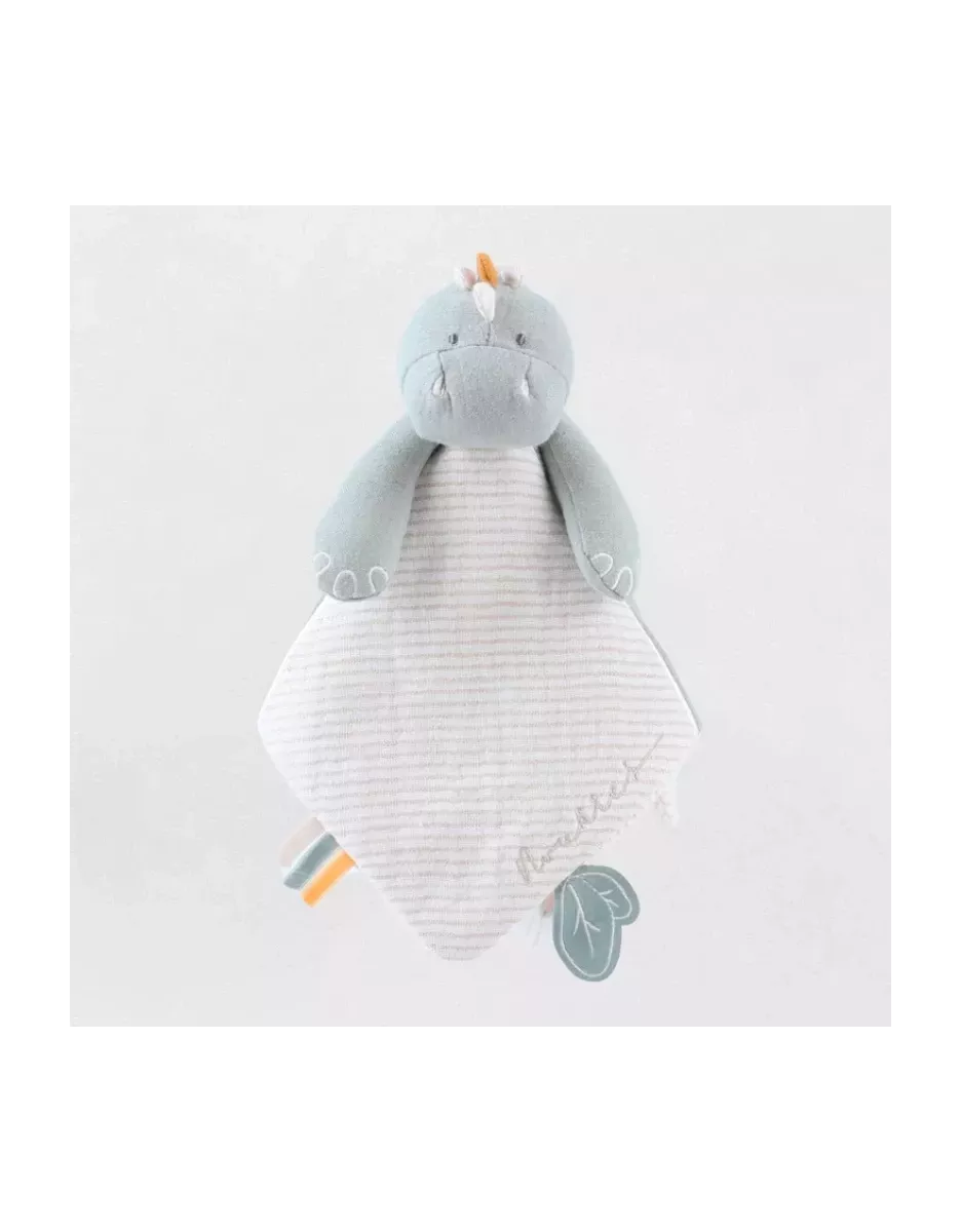 Doudou mousseline bio stégosaure Stegi - Noukie’s