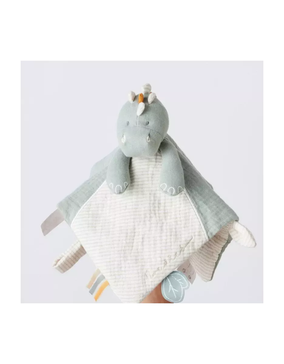 Doudou mousseline bio stégosaure Stegi - Noukie’s
