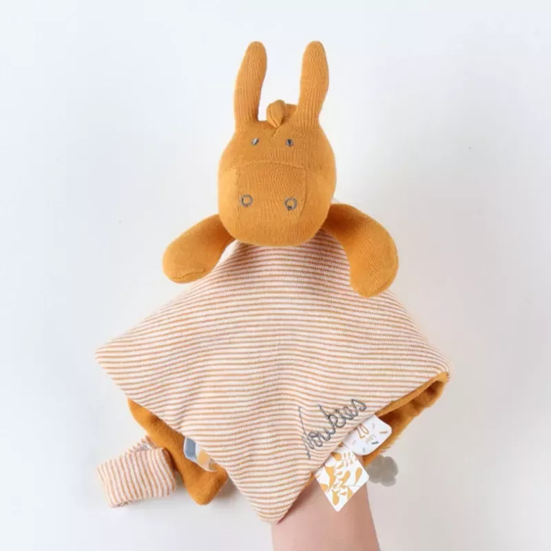 Doudou coton bio âne Paco - Noukie’s