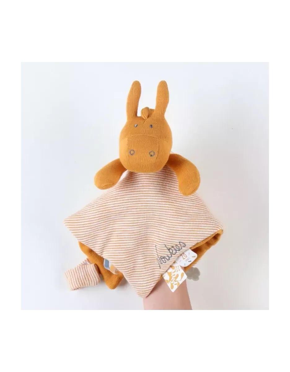 Doudou coton bio âne Paco - Noukie’s