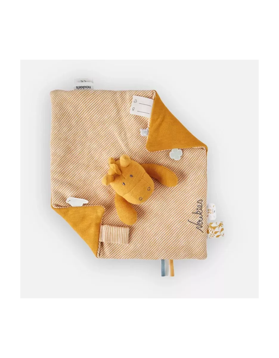 Doudou coton bio âne Paco - Noukie’s