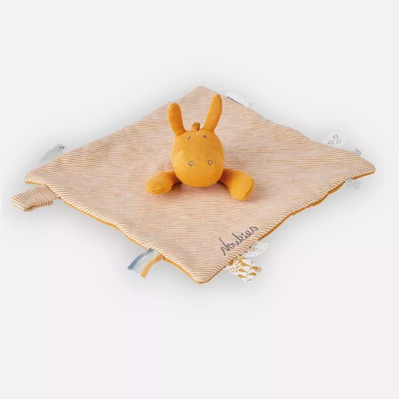 Doudou coton bio âne Paco - Noukie’s