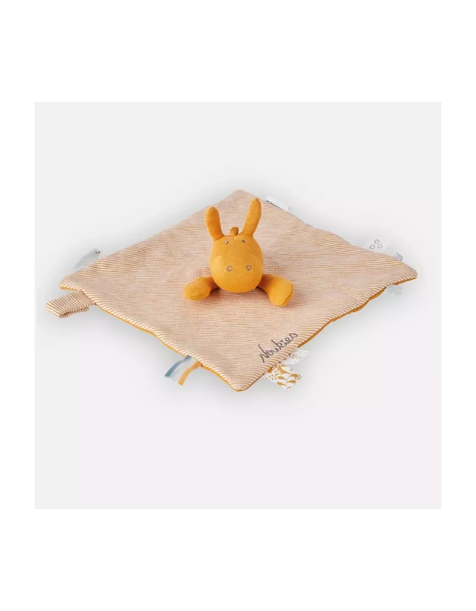Doudou coton bio âne Paco - Noukie’s
