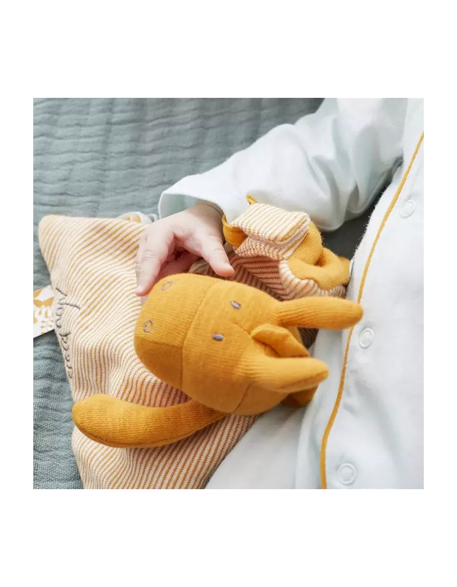 Doudou coton bio âne Paco - Noukie’s