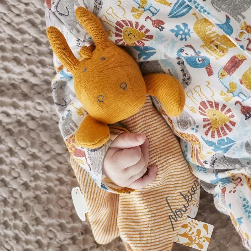 Doudou coton bio âne Paco - Noukie’s