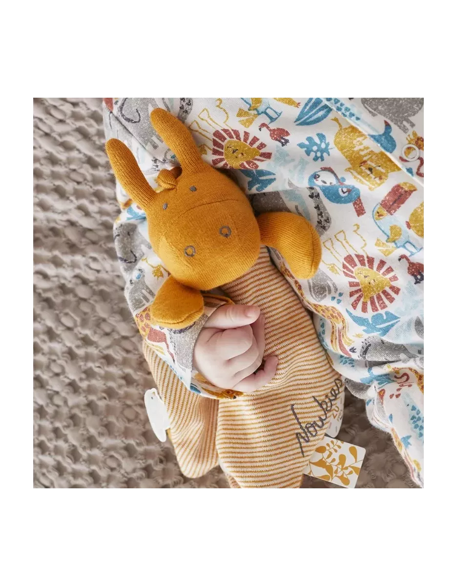 Doudou coton bio âne Paco - Noukie’s