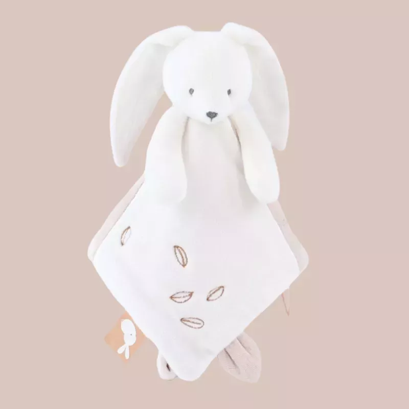 Doudou Veloudoux® lapin Snow - Noukie’s