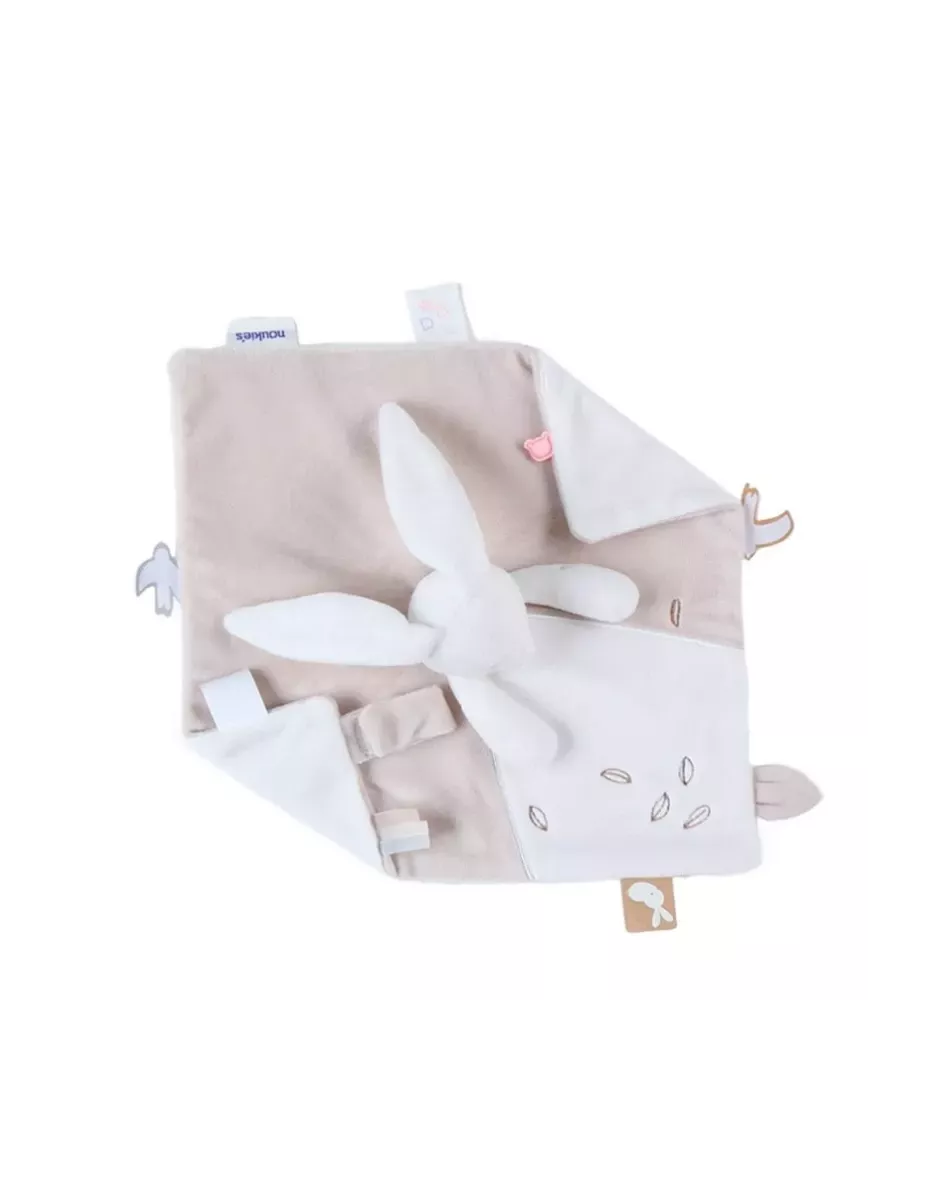 Doudou Veloudoux® lapin Snow - Noukie’s