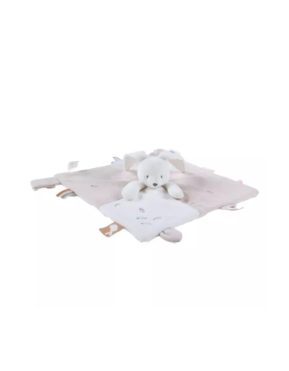 Doudou Veloudoux® lapin Snow - Noukie’s