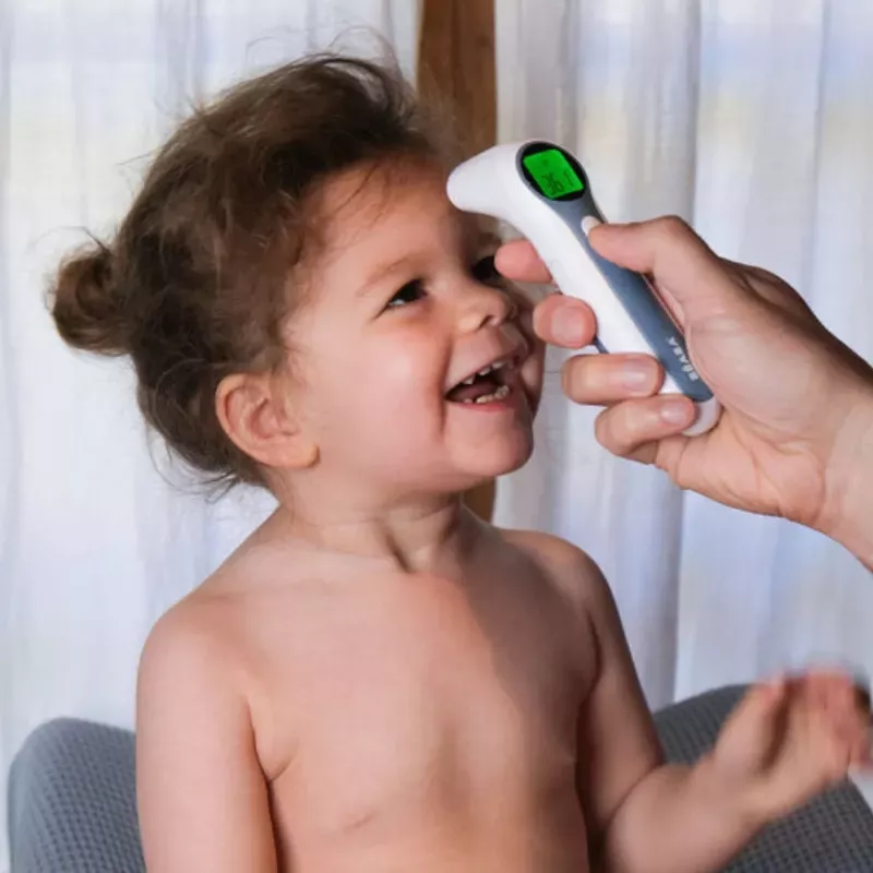 Thermomètre infrarouge auriculaire et frontal Thermospeed - Béaba