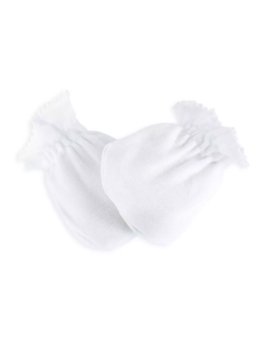 Moufles bébé anti-griffures coton - Trois Kilos Sept
