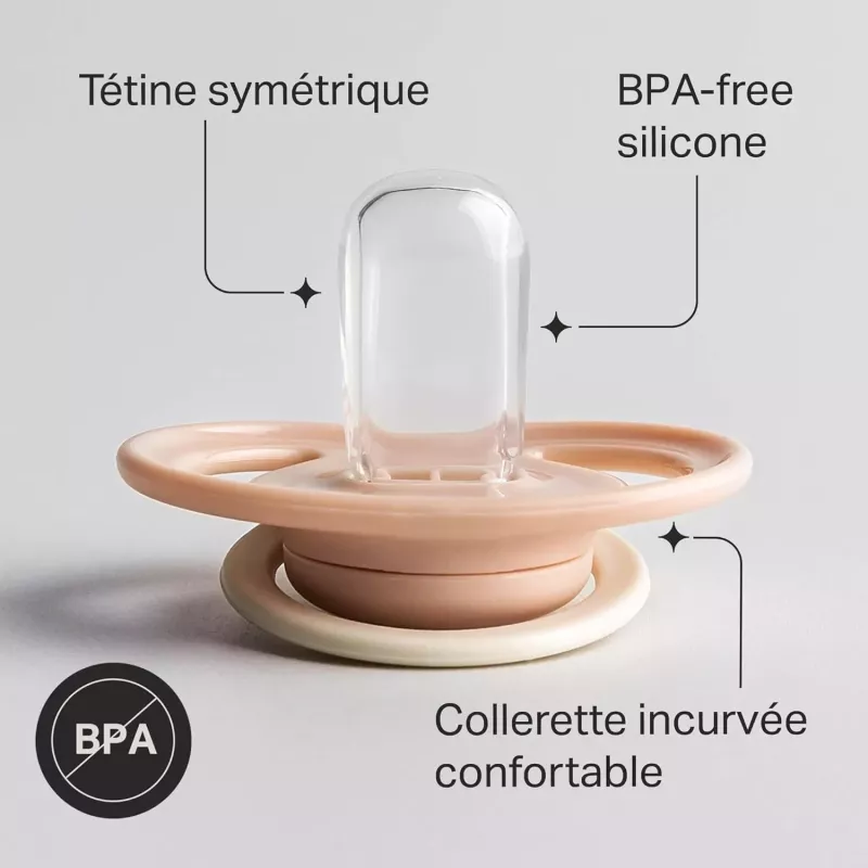 Lot de 2 sucettes nouveau-né 0 à 2 mois - Tommee Tippee