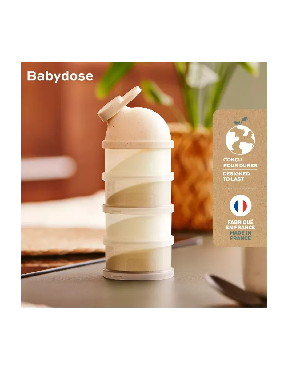 Boîte doseuse de lait en poudre Babydose - Mineral Sand - Babymoov