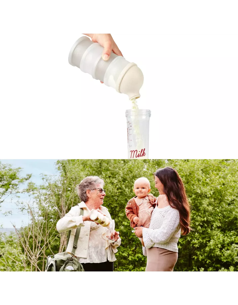 Boîte doseuse de lait en poudre Babydose - Mineral Sand - Babymoov