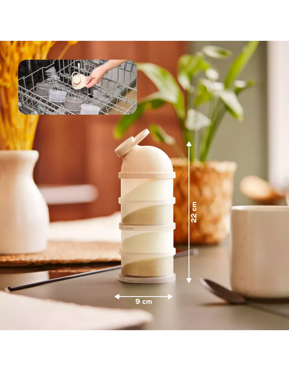 Boîte doseuse de lait en poudre Babydose - Mineral Sand - Babymoov