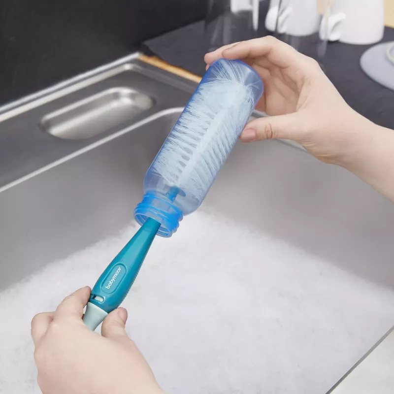 Goupillon pour biberon avec ventouse - Babymoov