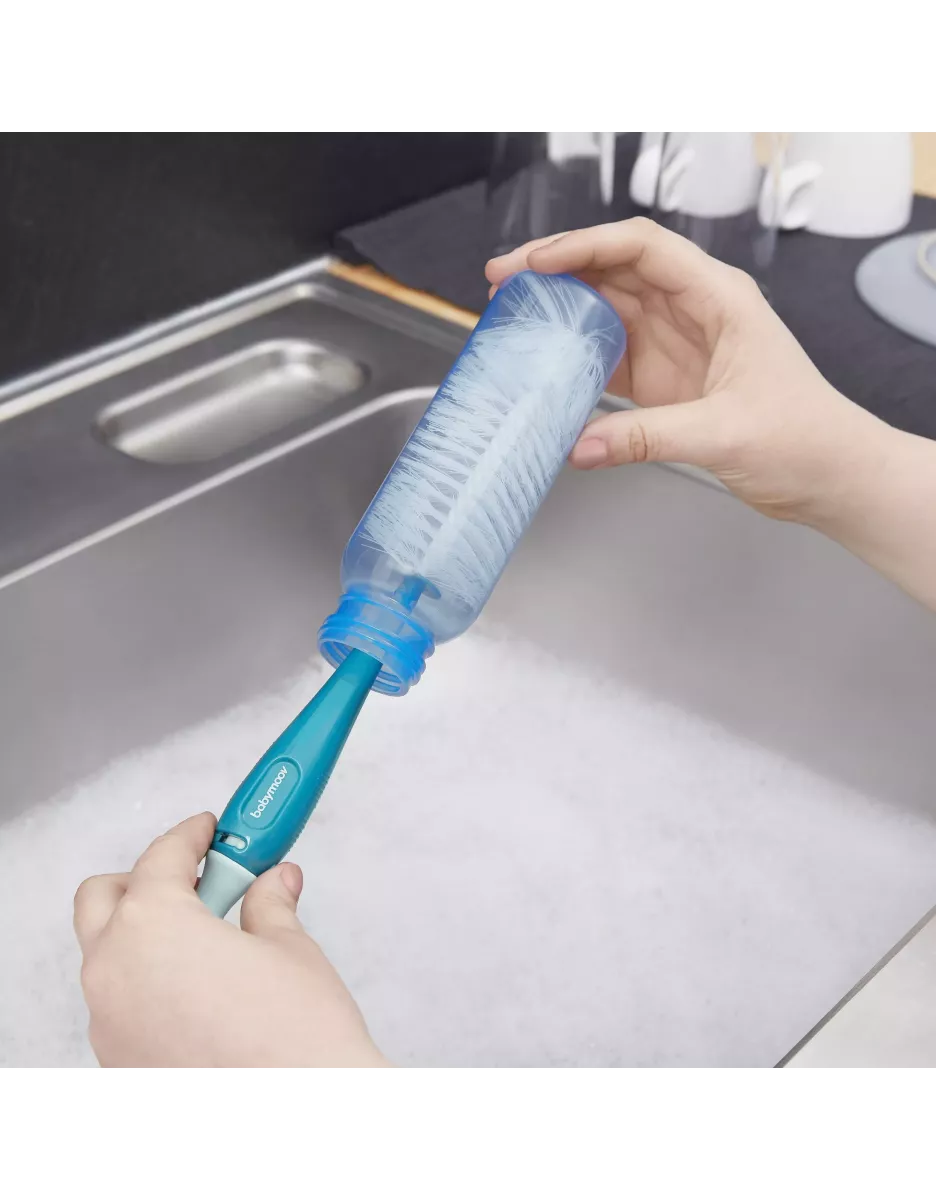 Goupillon pour biberon avec ventouse - Babymoov