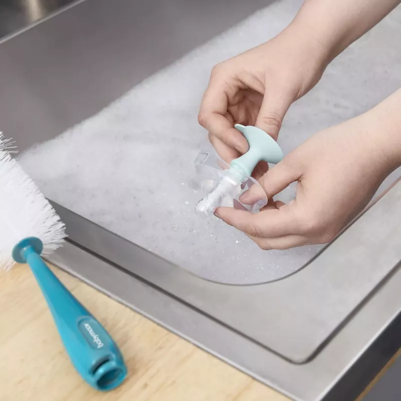 Goupillon pour biberon avec ventouse - Babymoov