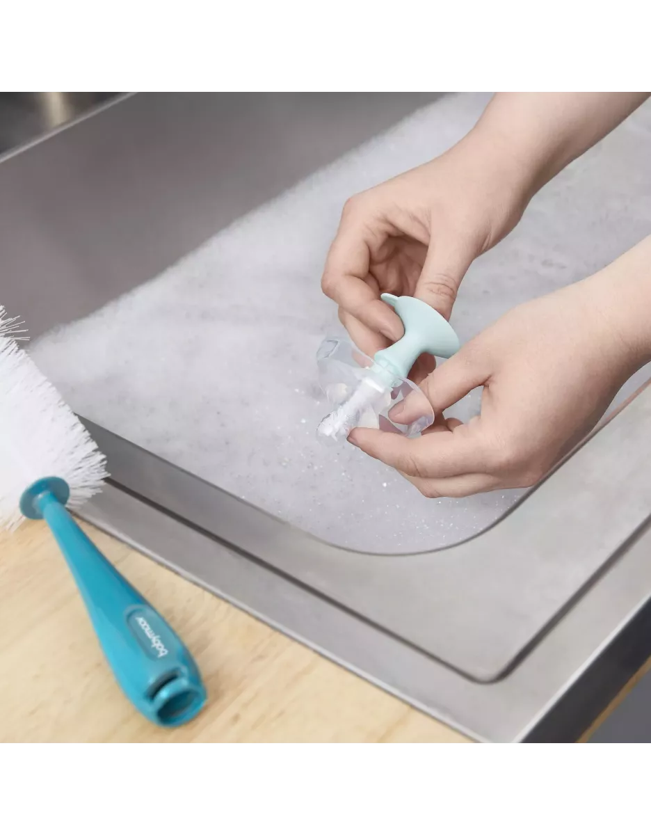 Goupillon pour biberon avec ventouse - Babymoov