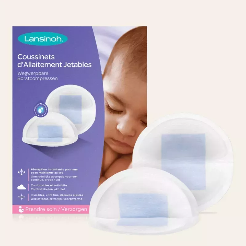 Coussinets d'allaitement jetables x60 - Lansinoh