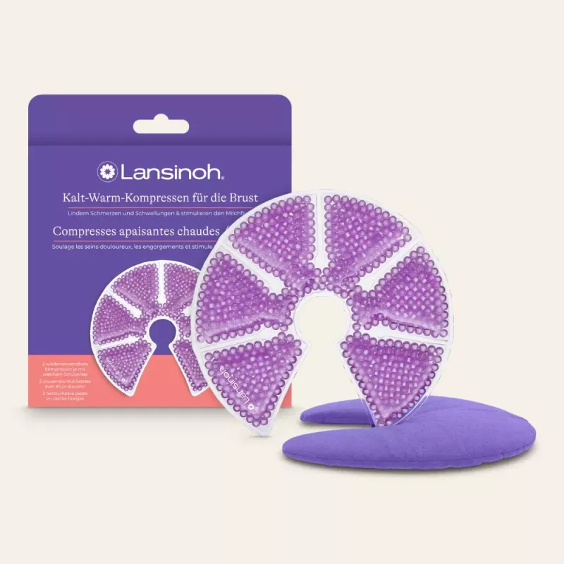 Compresses apaisantes chaudes/froides x2 - Lansinoh