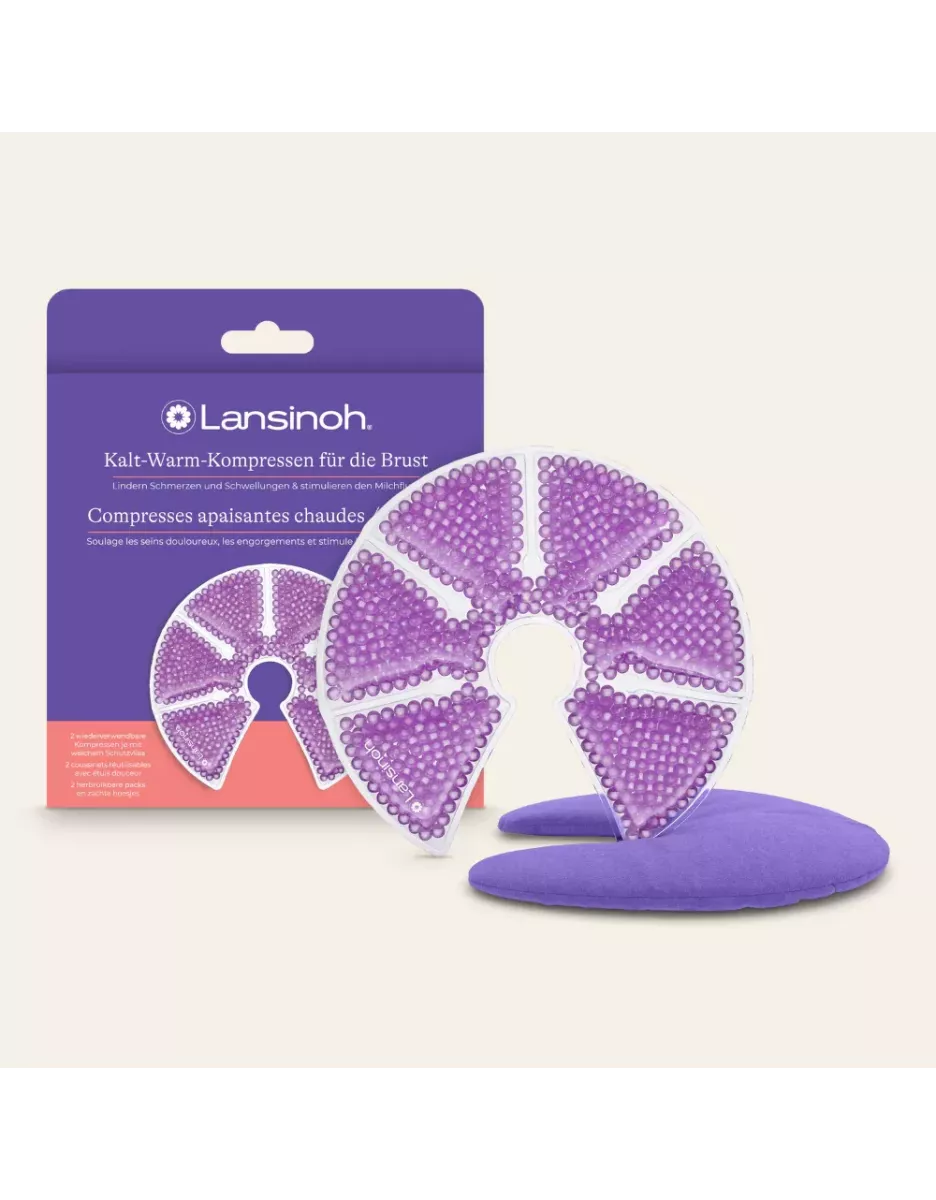 Compresses apaisantes chaudes/froides x2 - Lansinoh