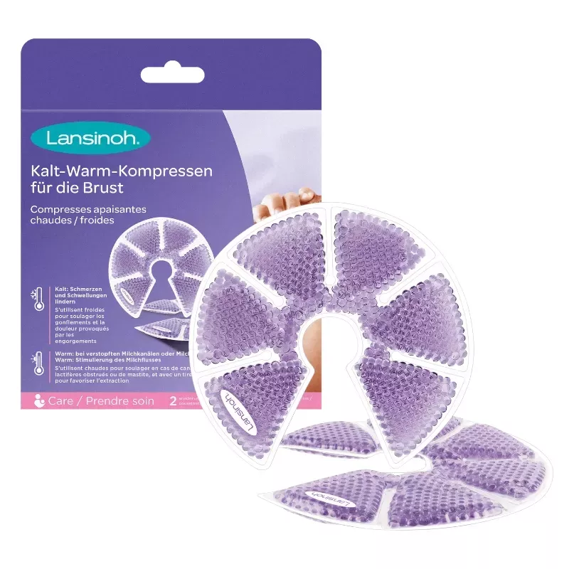 Compresses apaisantes chaudes/froides x2 - Lansinoh