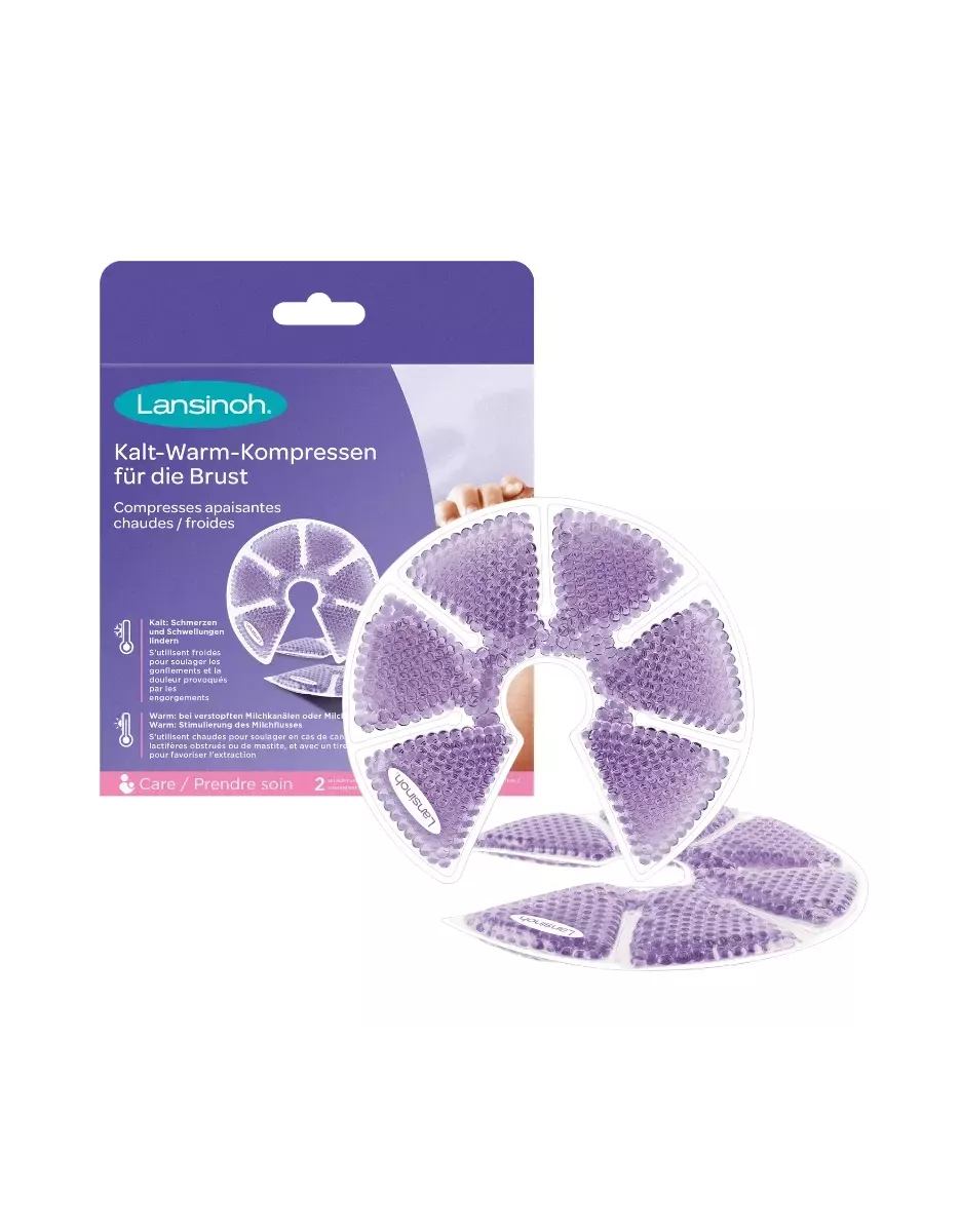 Compresses apaisantes chaudes/froides x2 - Lansinoh