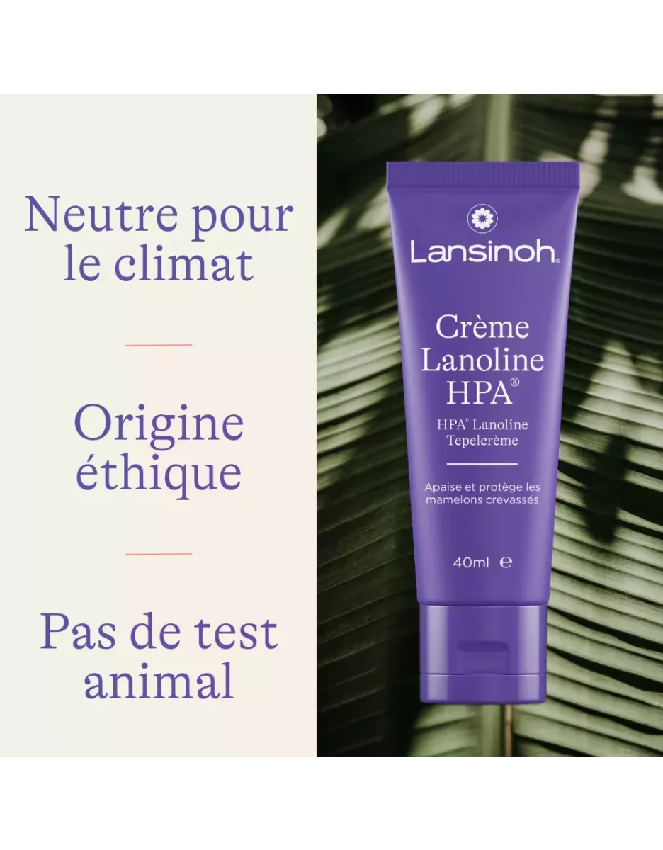 Crème Lanoline HPA pour mamelons 40ml - Lansinoh